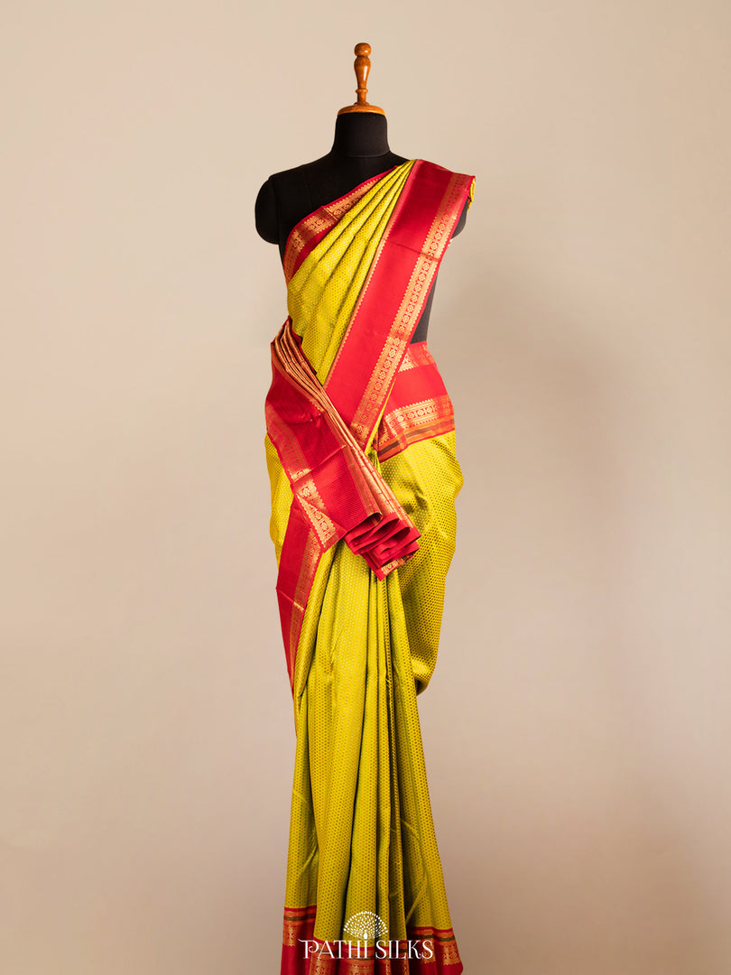 Green Kanjivaram Silk Saree