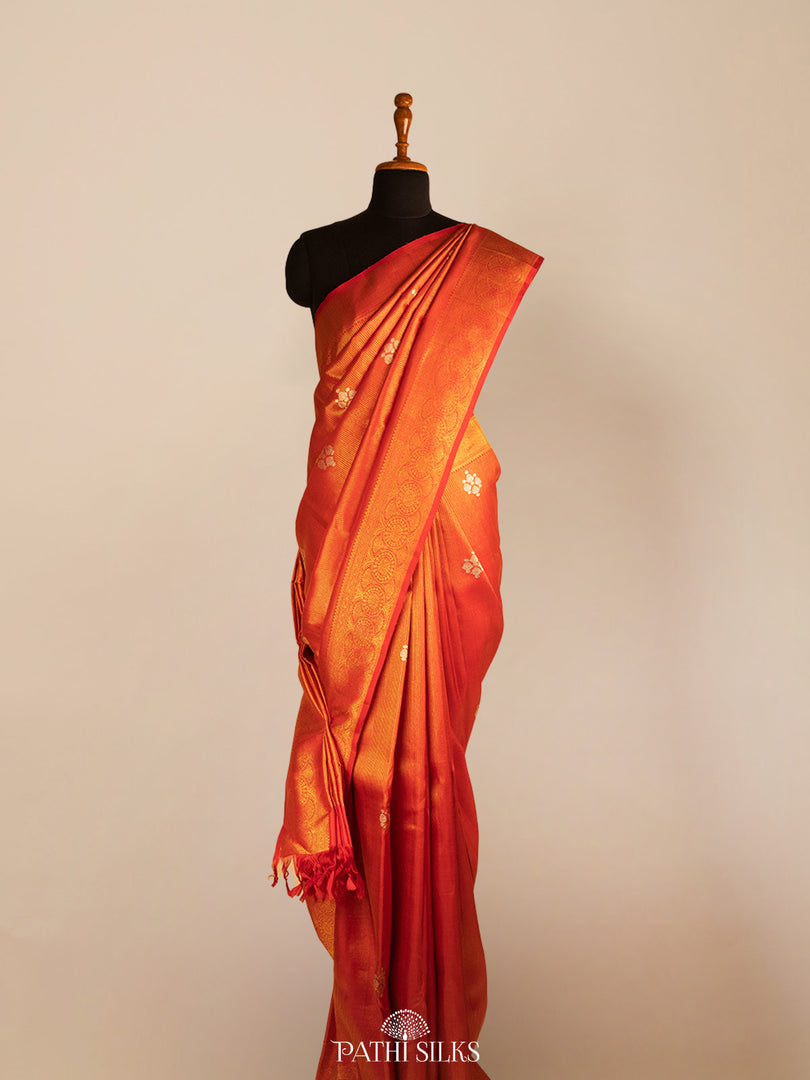 Red Kanjivaram Silk Saree