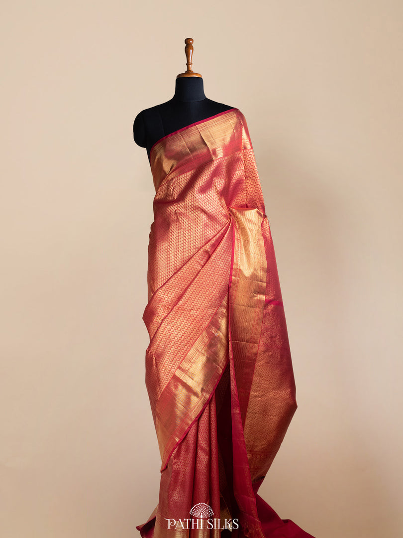 Red Kanjivaram Silk Saree