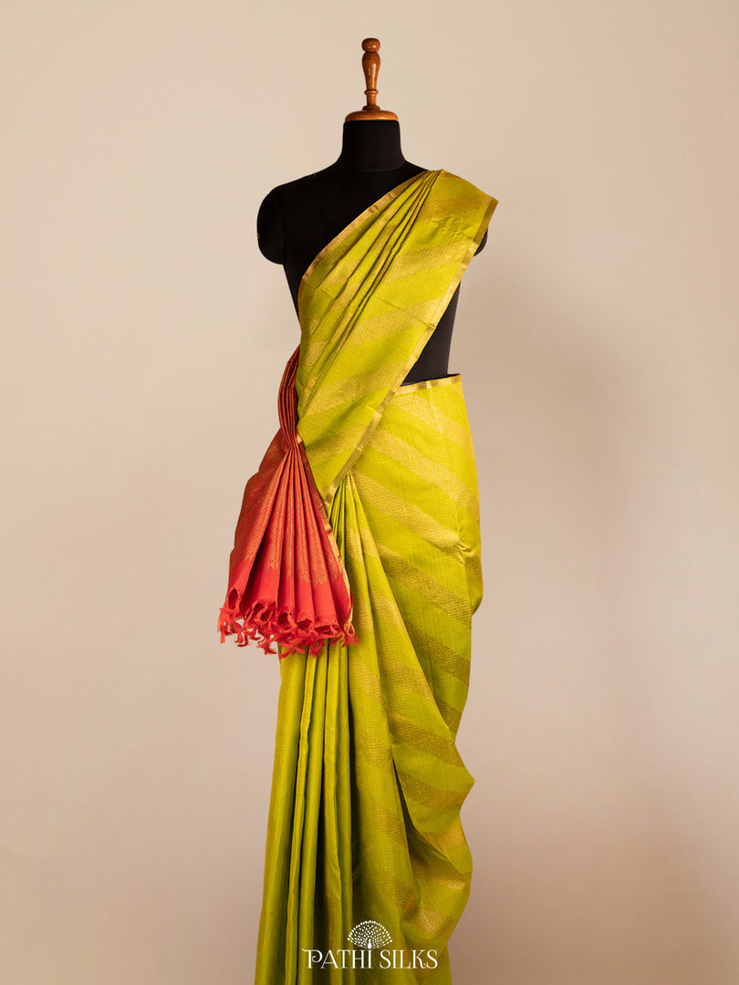 Green Kanjivaram Silk Saree