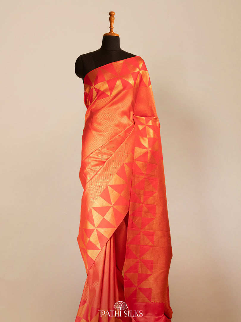 Red Kanjivaram Silk Saree