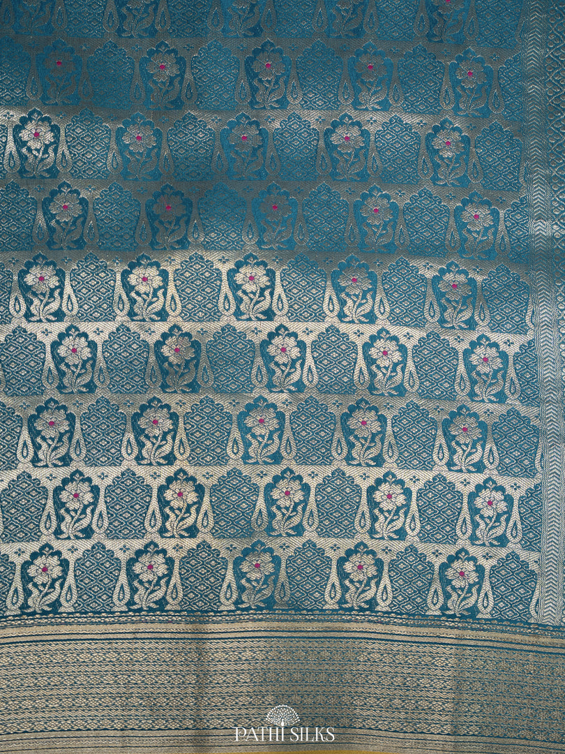 Mysore Crepe with brocade