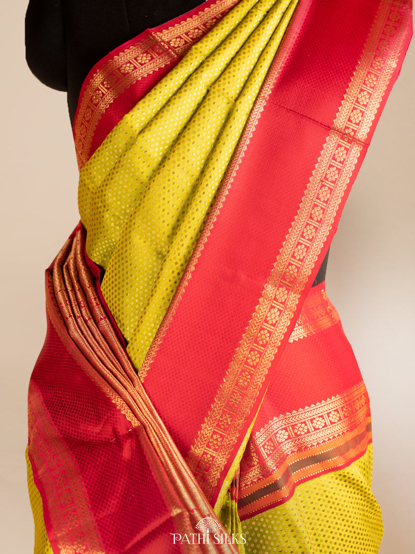 Green Kanjivaram Silk Saree