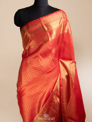 Red Kanjivaram Silk Saree