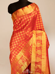 Red Kanjivaram Silk Saree