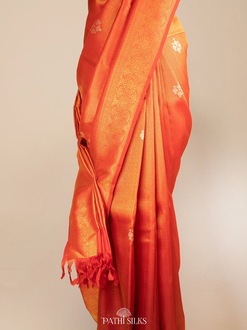Red Kanjivaram Silk Saree