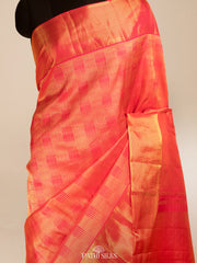 Pink Kanjivaram Silk Saree