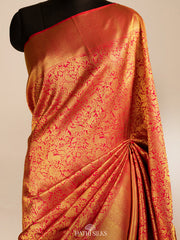 Pink Kanjivaram Silk Saree