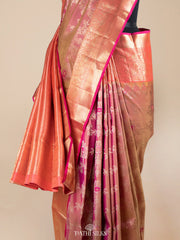 Pink Kanjivaram Silk Saree