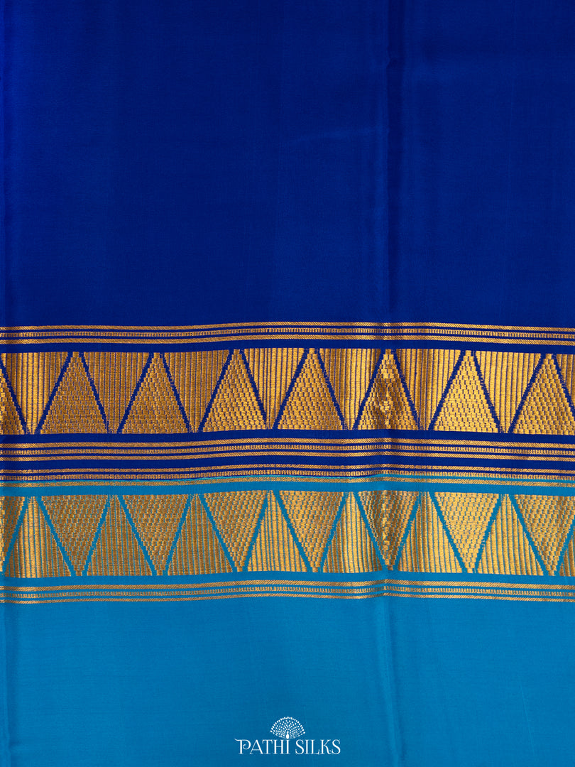 Double colour Mysore Crepe saree