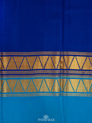 Double colour Mysore Crepe saree