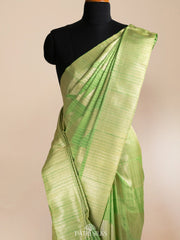 Green Kanjivaram silk saree