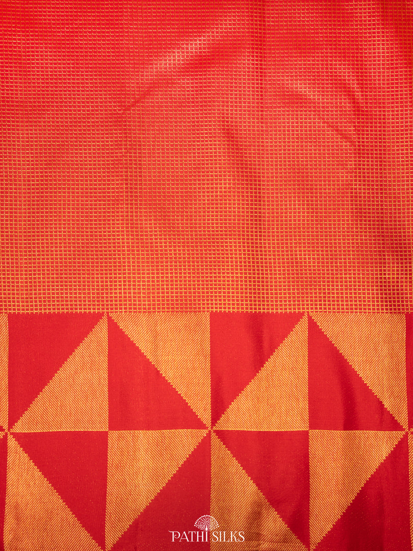 Red Kanjivaram Silk Saree