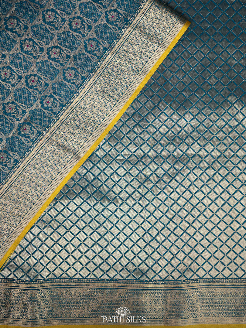 Mysore Crepe with brocade