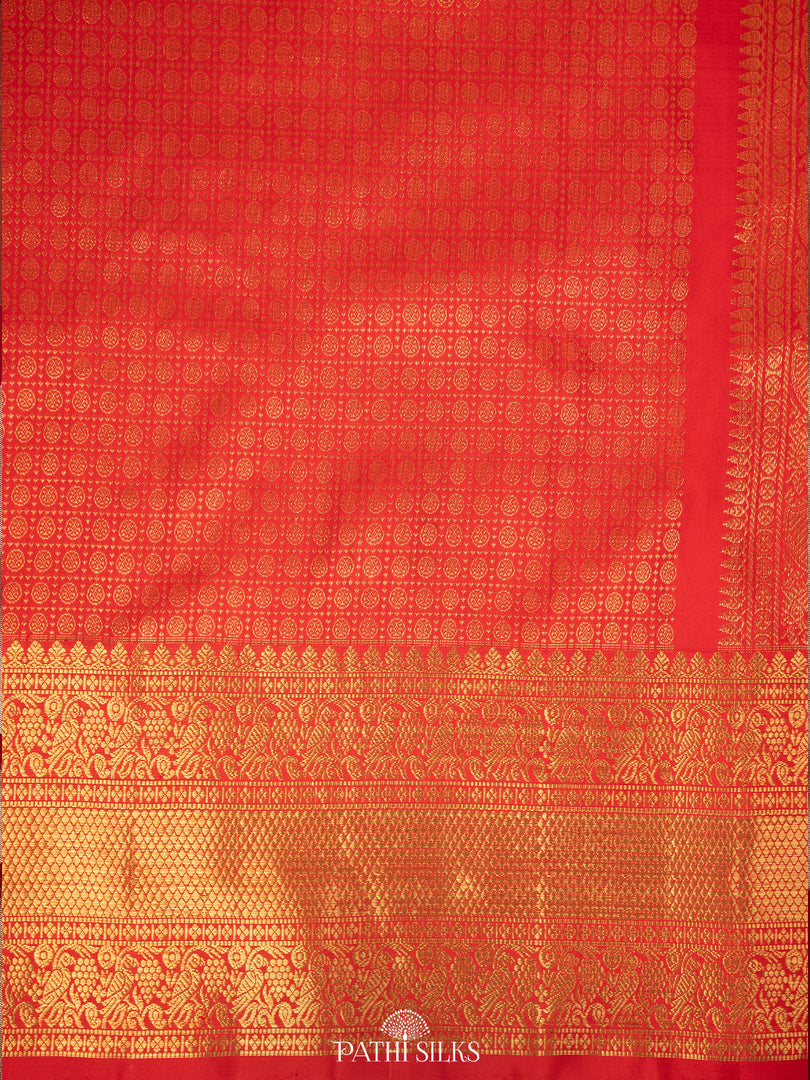 Red Kanjivaram Silk Saree