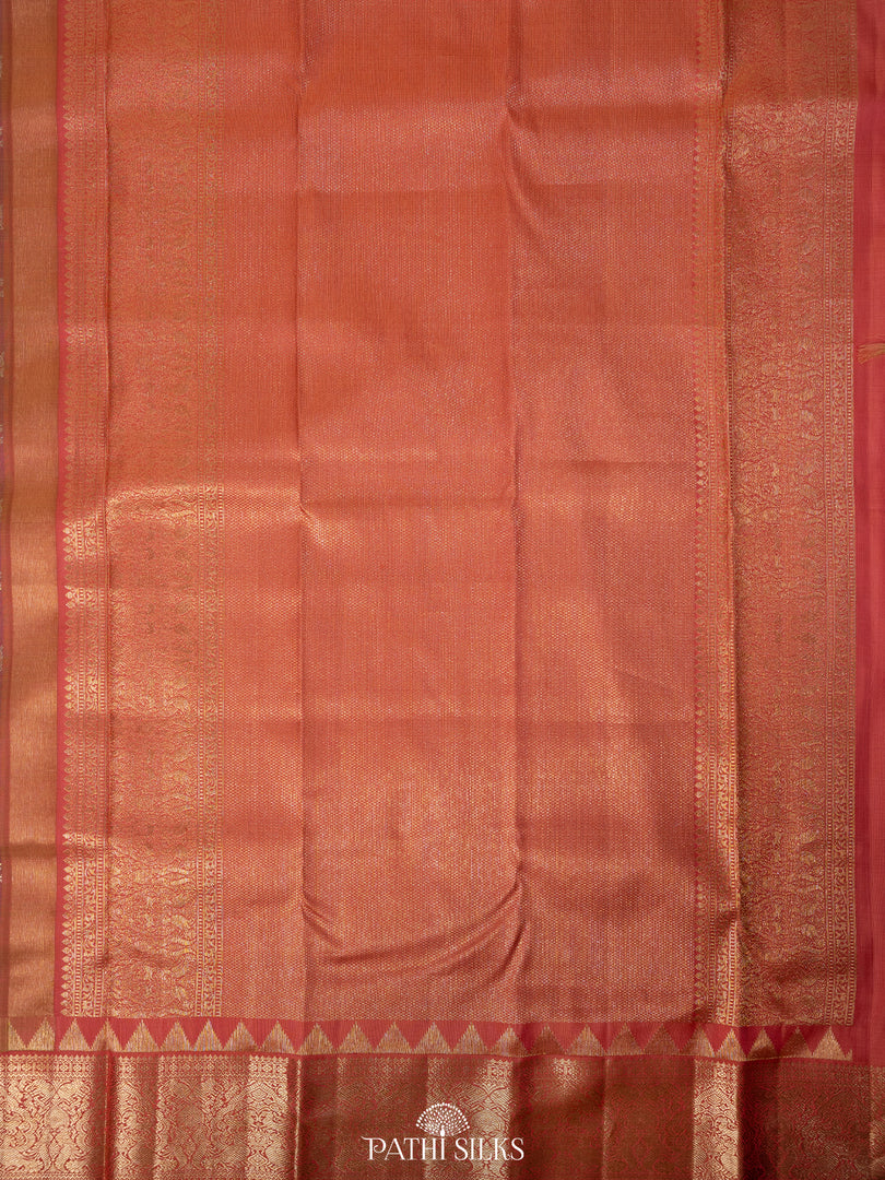 Pink Kanjivaram Silk Saree
