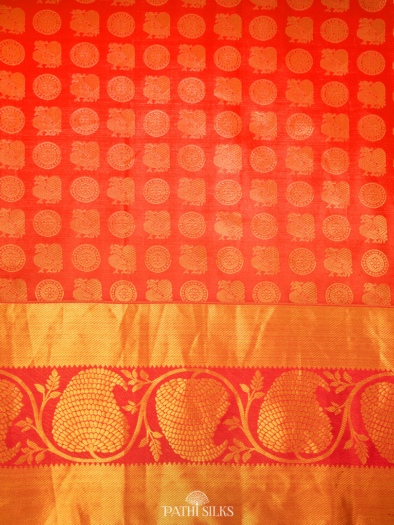 Red Kanjivaram Silk Saree