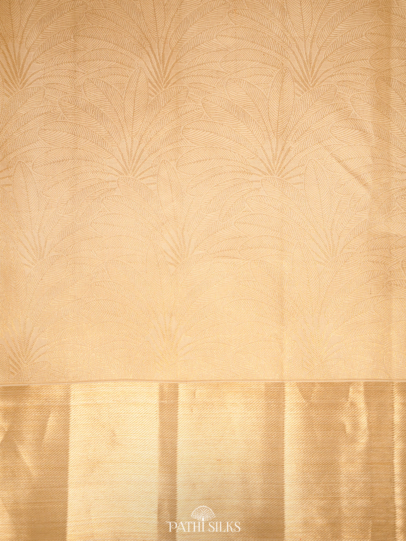 White Kanjivaram Silk Saree