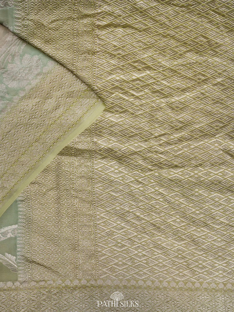 Pastel Rangkat Georgette saree