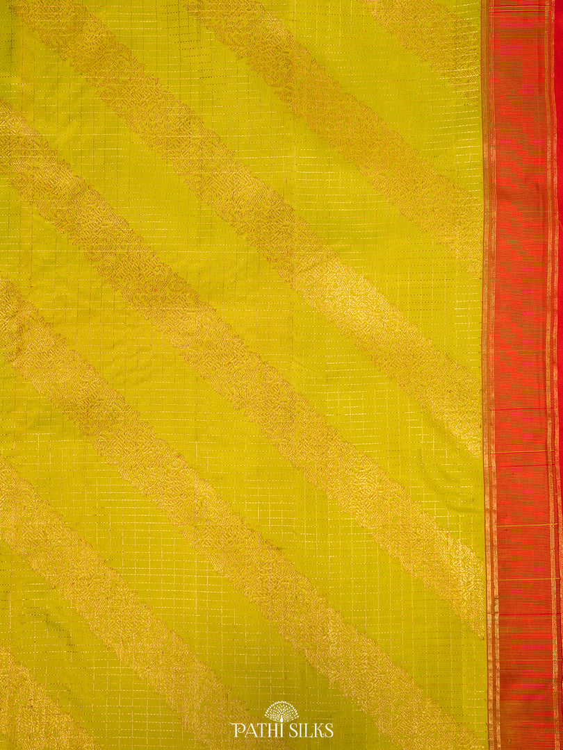 Green Kanjivaram Silk Saree