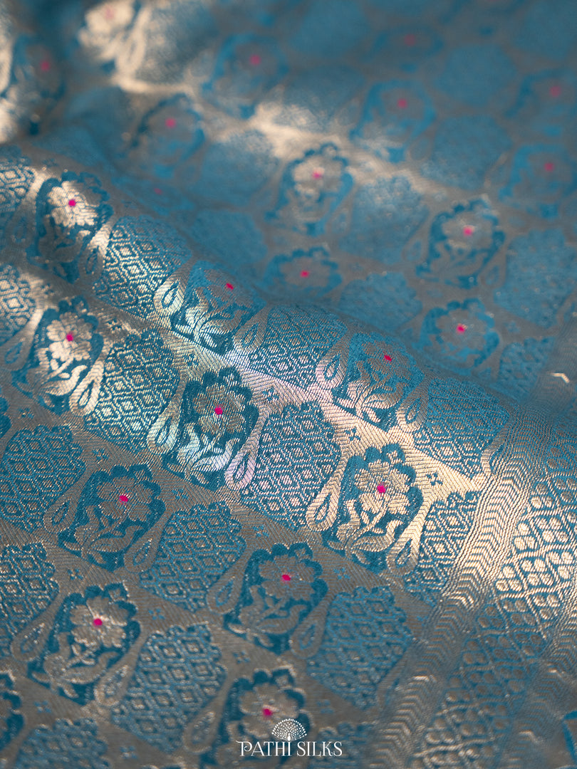 Mysore Crepe with brocade