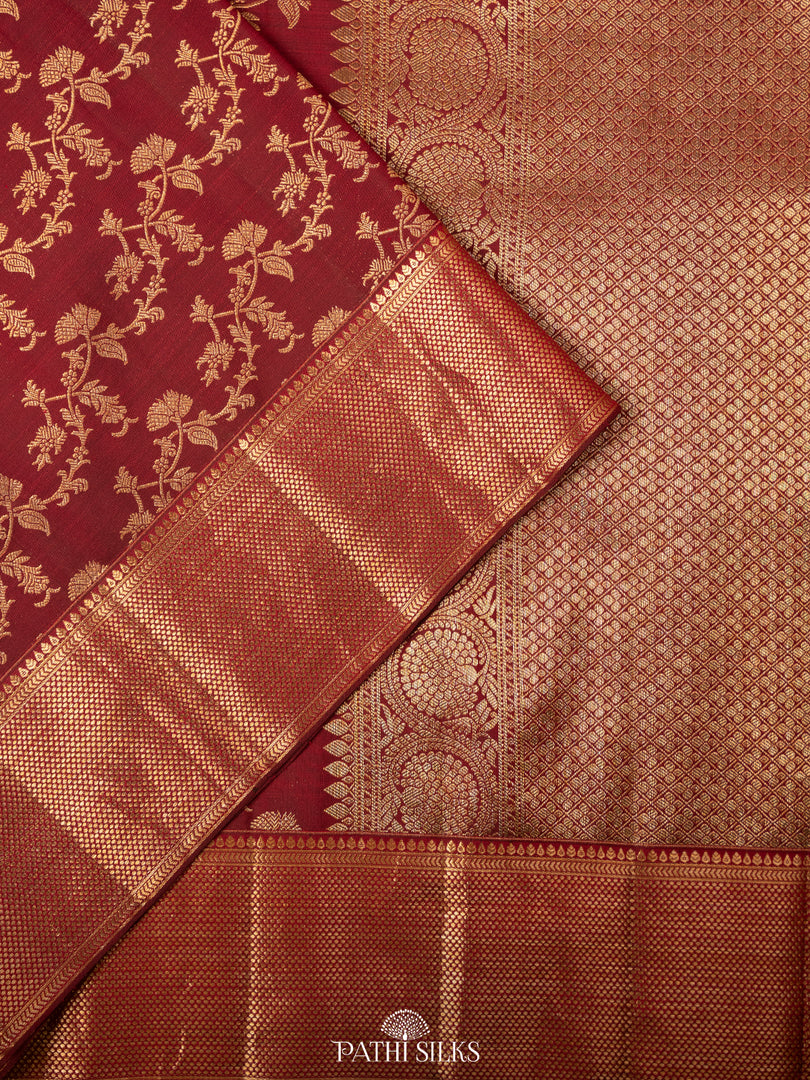 Pink Kanjivaram Silk Saree