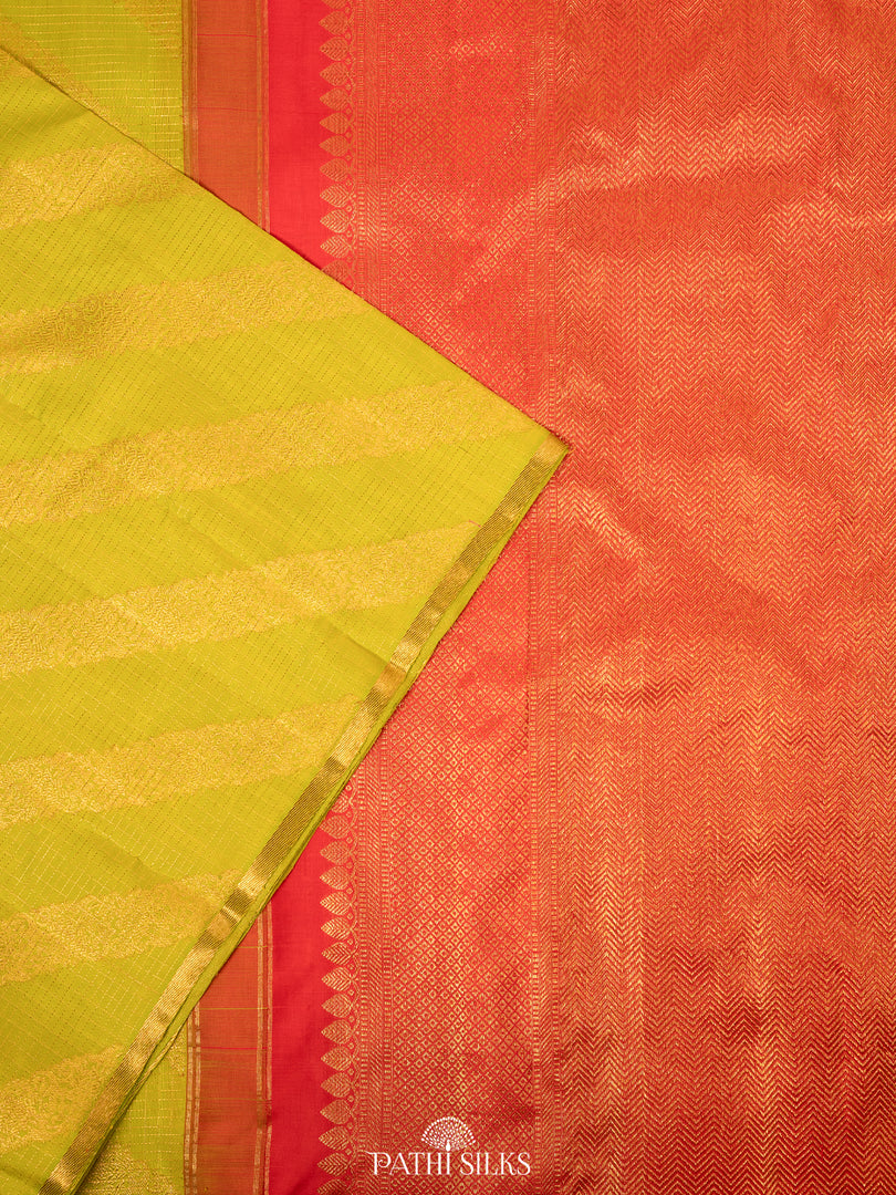 Green Kanjivaram Silk Saree