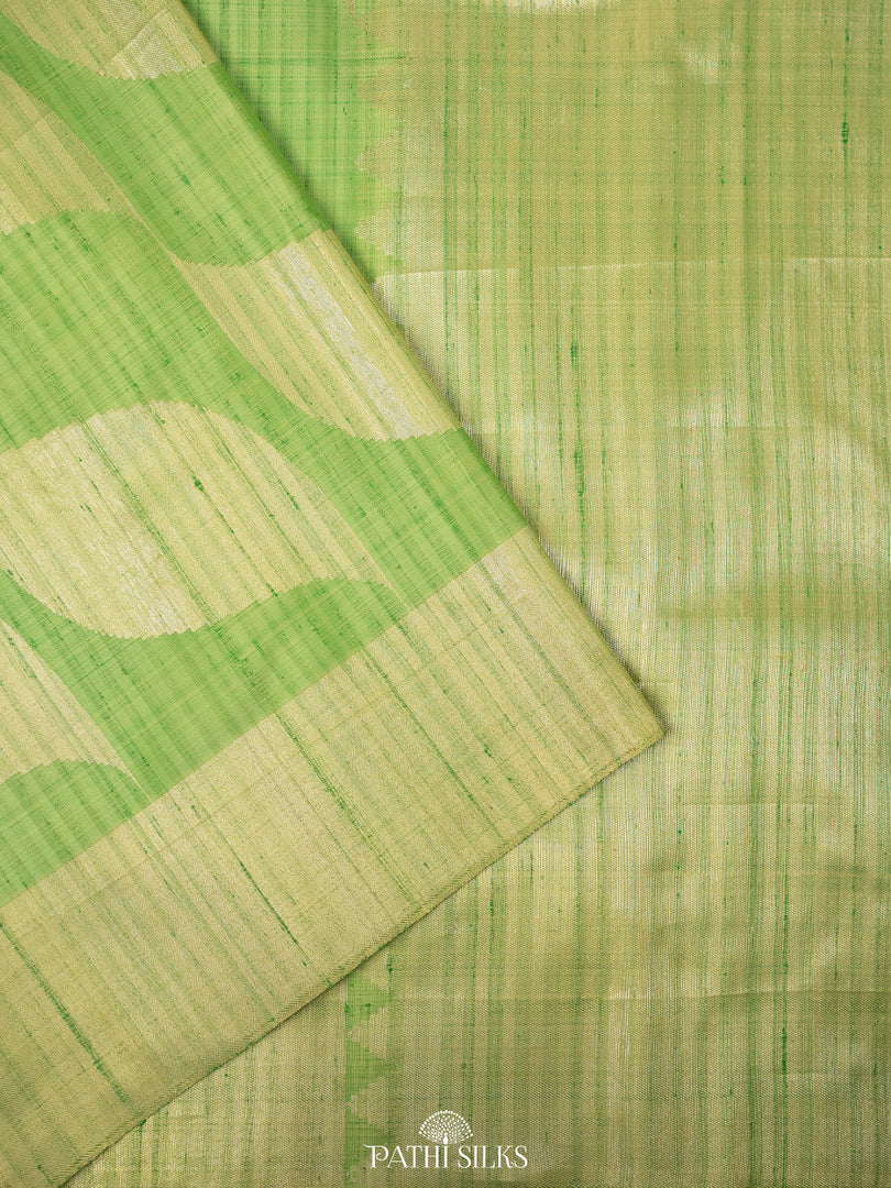 Green Kanjivaram silk saree