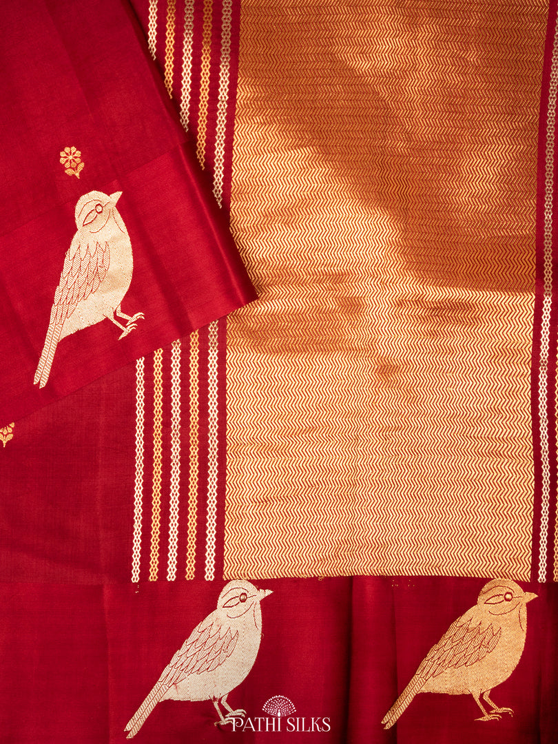 Purple banasari silk saree