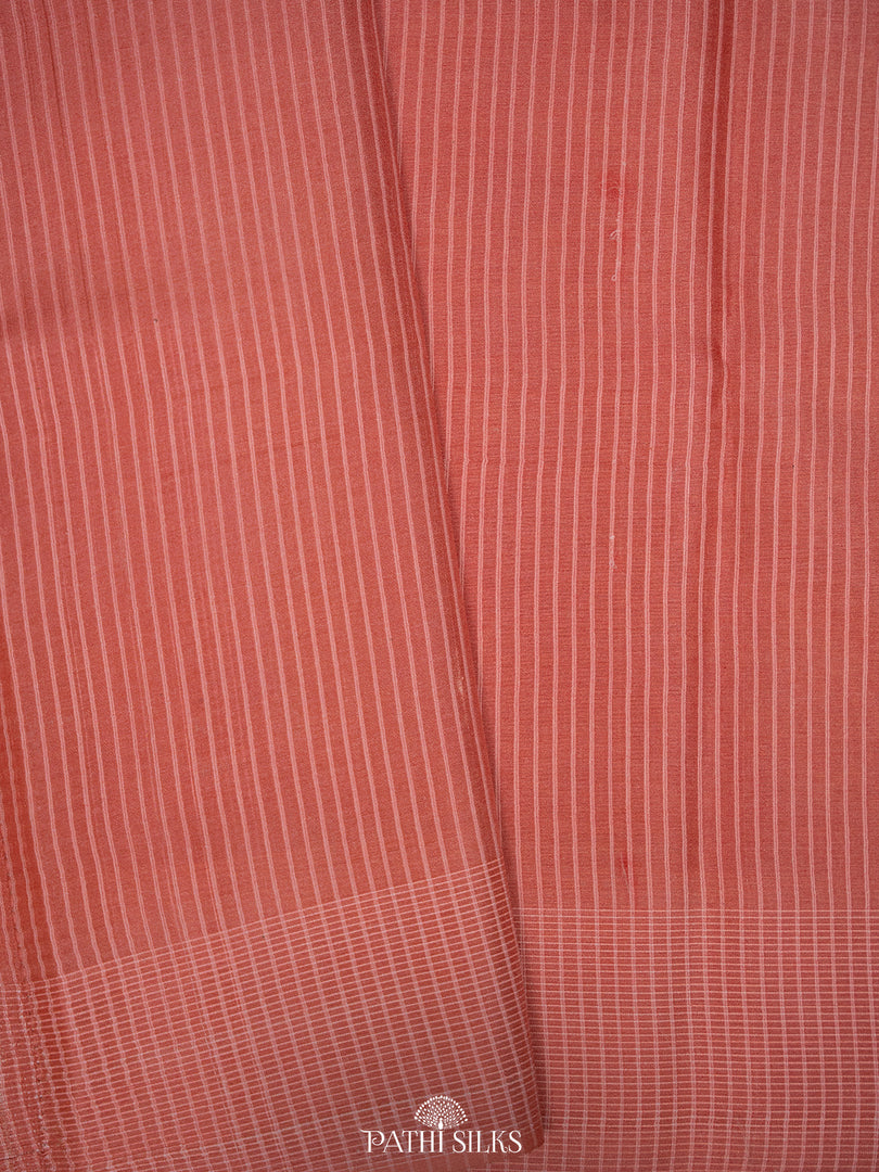 Mauve Pink organza saree