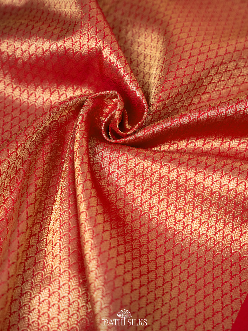 Red Kanjivaram Silk Saree