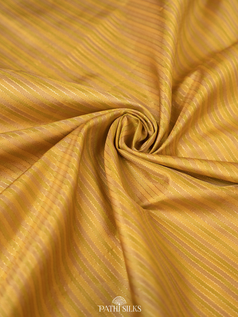 Multicolour Lime green kanjivaram silk saree