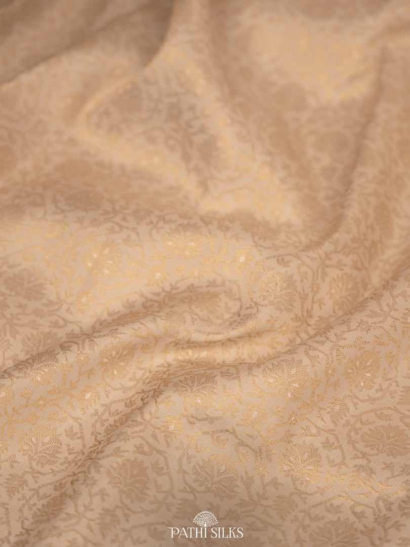 Off white Kanjivaram Silk Saree