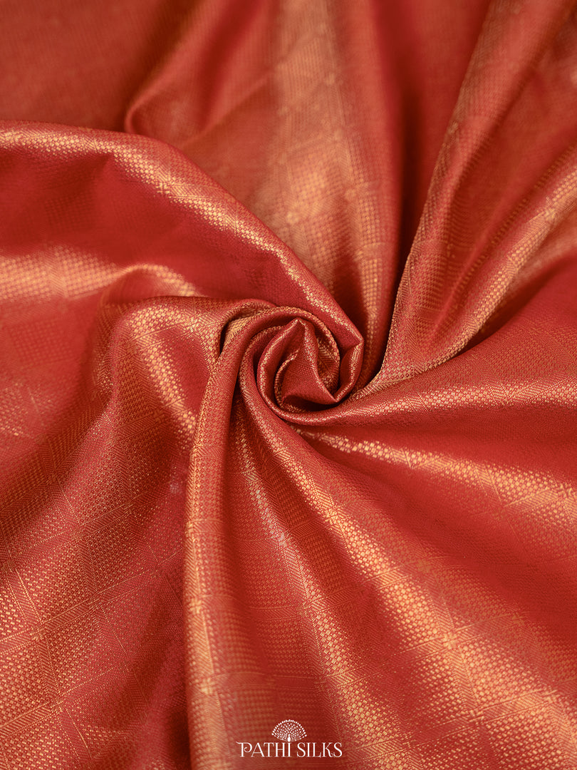 Red Kanjivaram Silk Saree