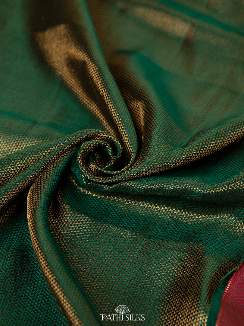 Green Kanjivaram Silk Saree