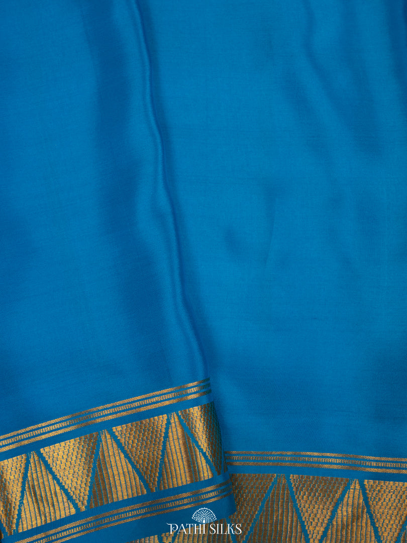 Double colour Mysore Crepe saree
