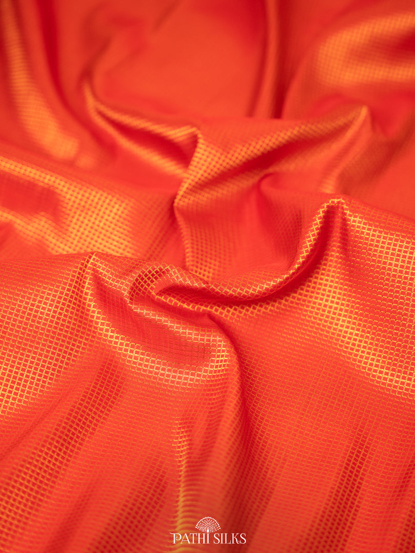 Red Kanjivaram Silk Saree