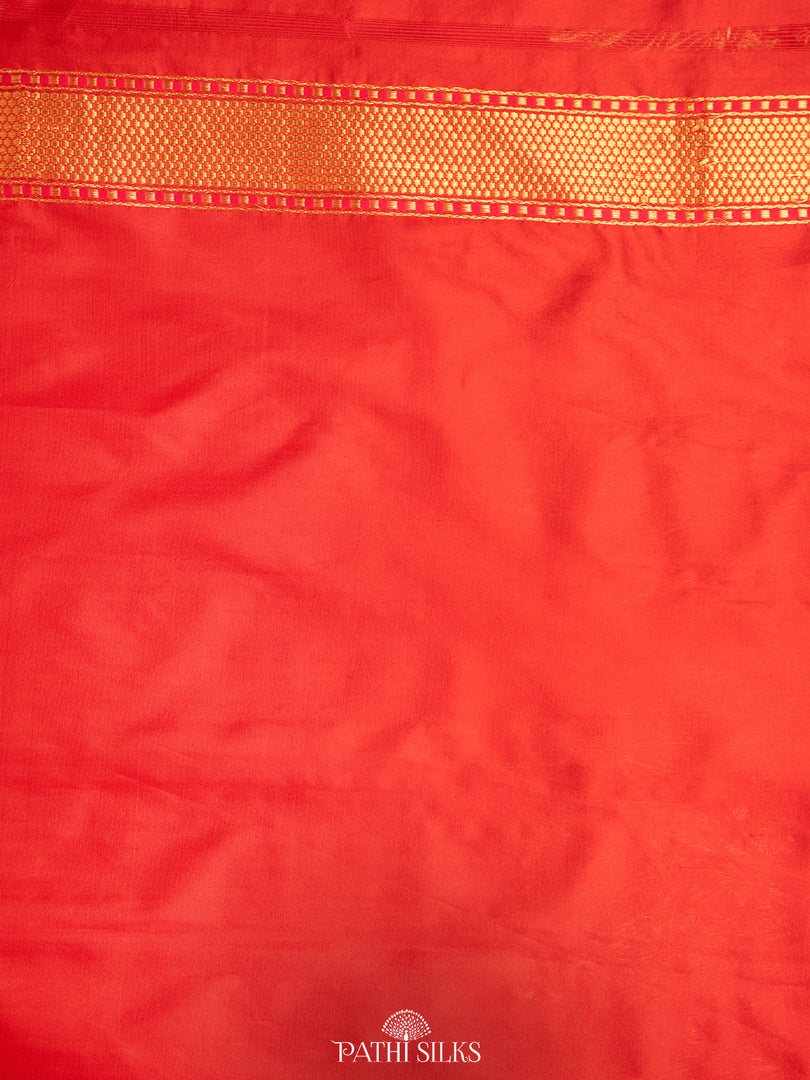 Pink banarasi silk saree