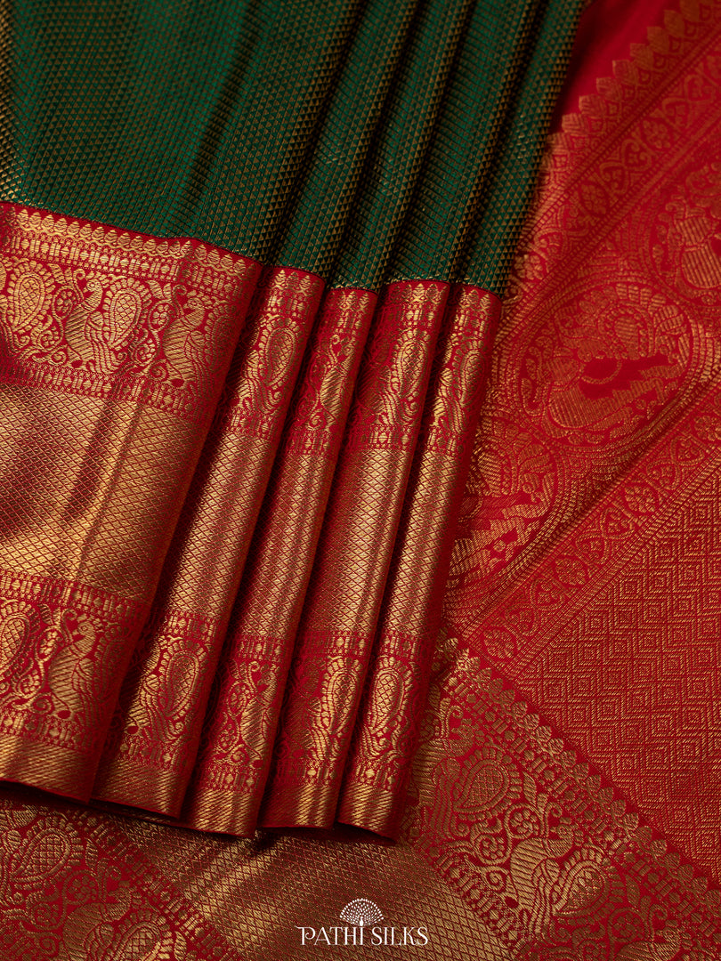 Green Kanjivaram Silk Saree
