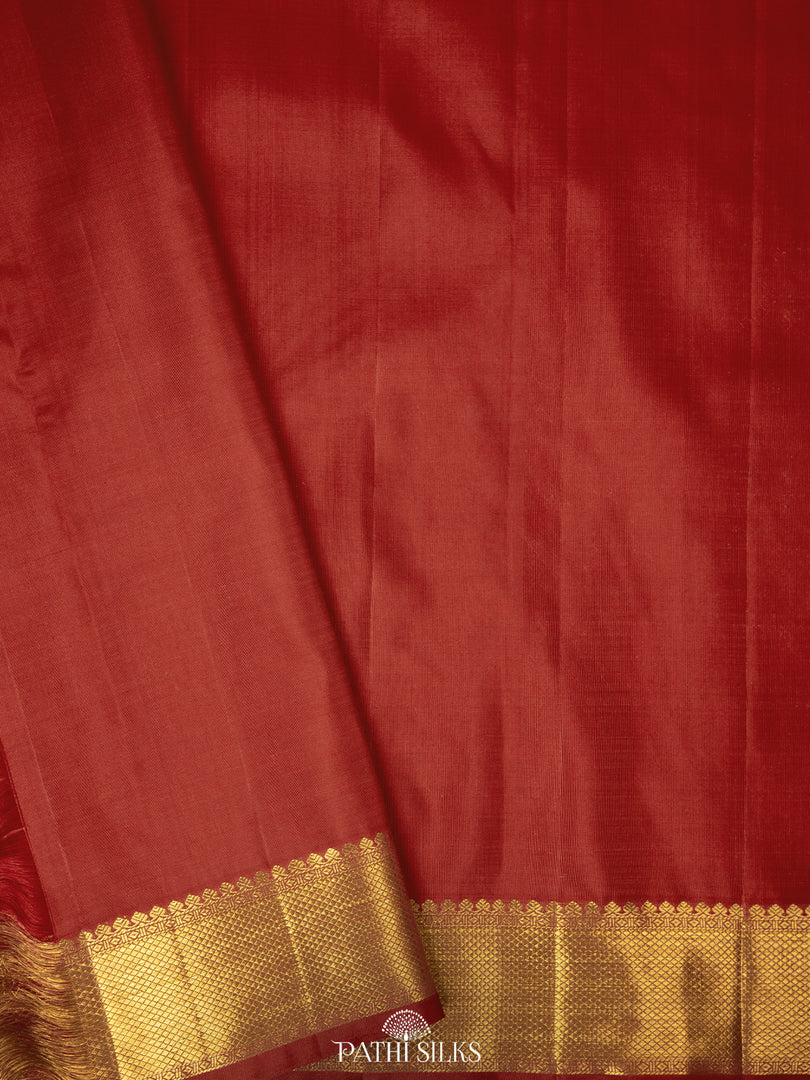 Red Kanjivaram Silk Saree