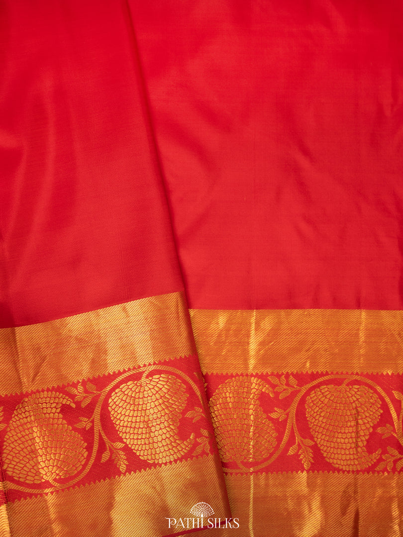Red Kanjivaram Silk Saree