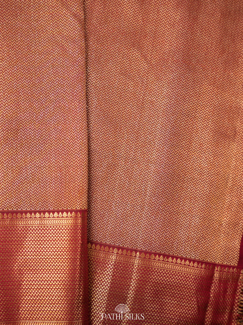 Pink Kanjivaram Silk Saree