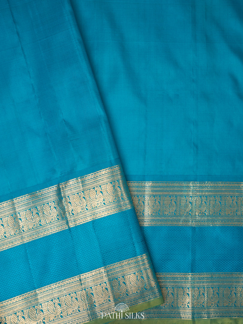 Off white Kanjivaram Silk Saree