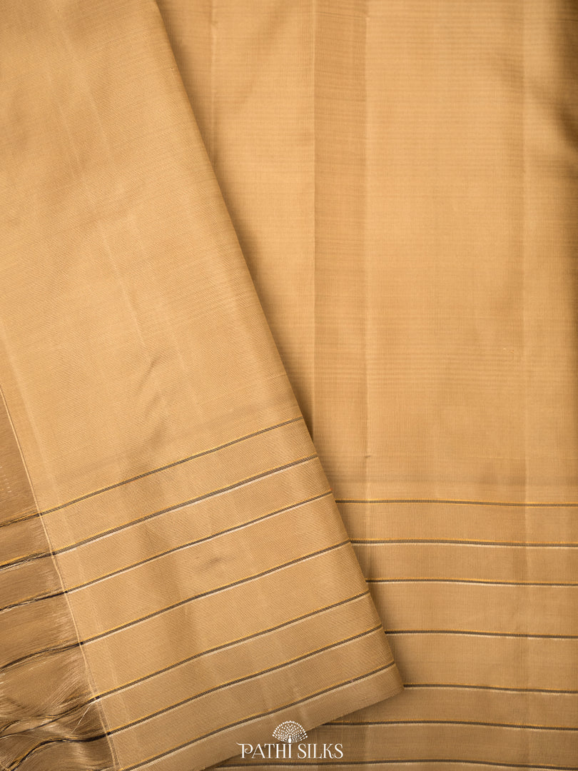 Mint Green Kanjivaram silk saree