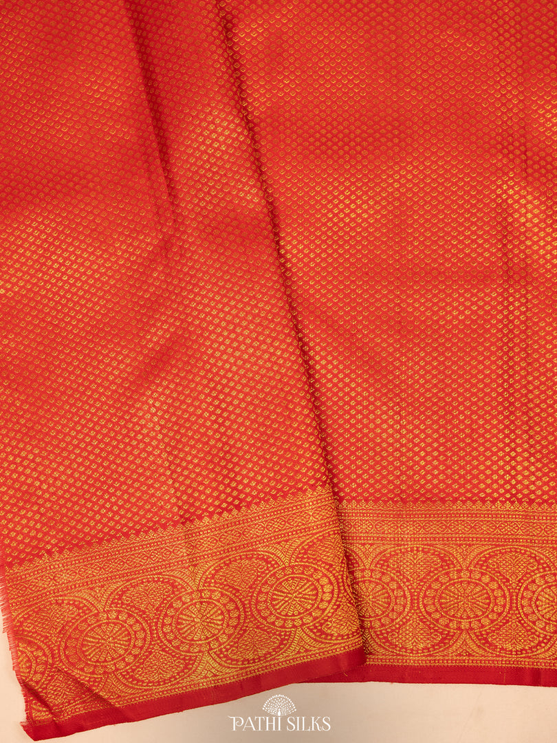 Red Kanjivaram Silk Saree