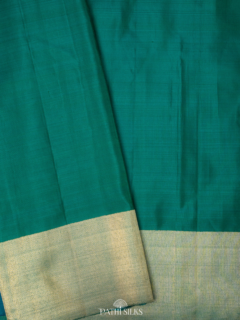 Off white Kora Kanjivaram Saree